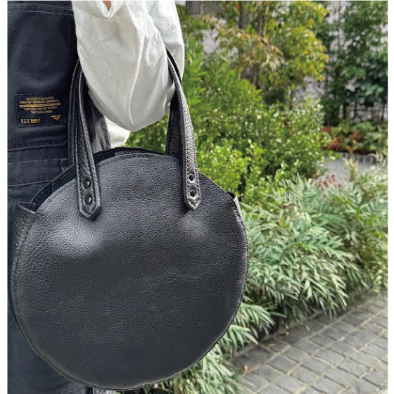 【町田店】シュリンクレザーでつくるサークルバッグ